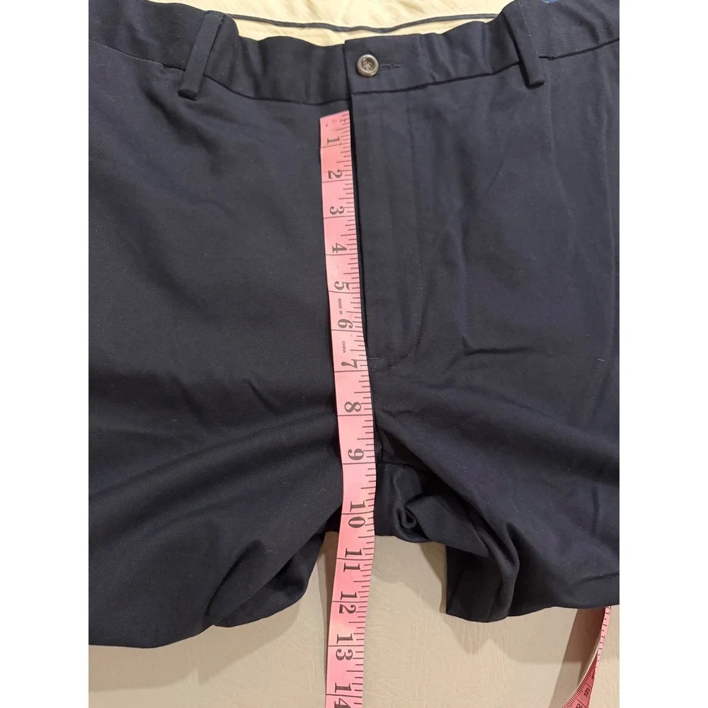 Polo Ralph Lauren Stretch Classic Fit Pants Mens Tag Size 38x34 Navy‎ Chino
